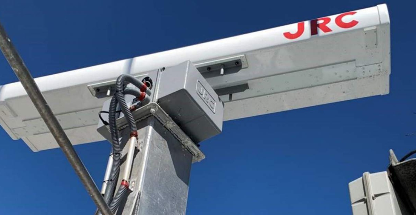 JRC/Alphatron Marine are proud to announce the first sea trial in Spain with the bird radar JMR-5460-8S