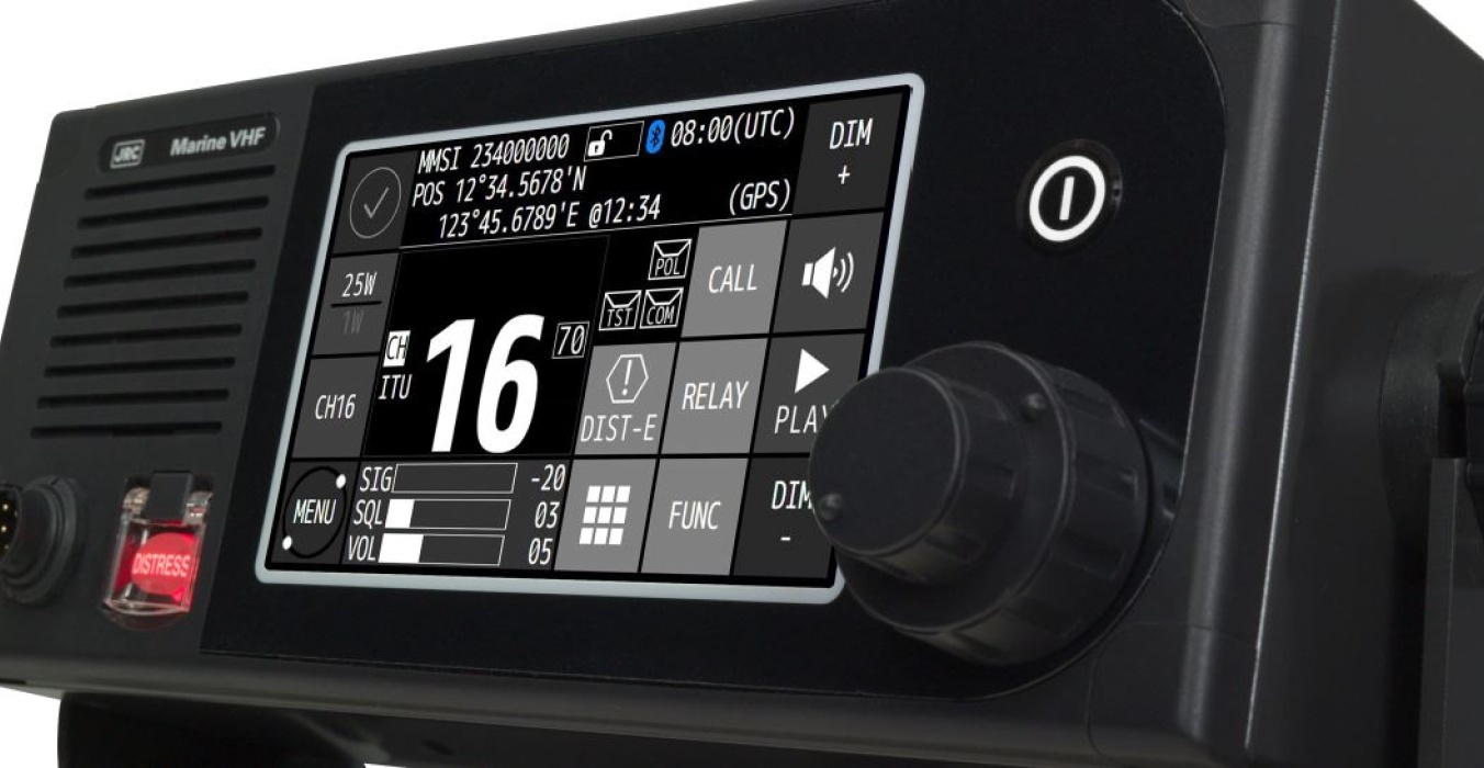 JRC/Alphatron Marine introduces new VHF radiotelephone