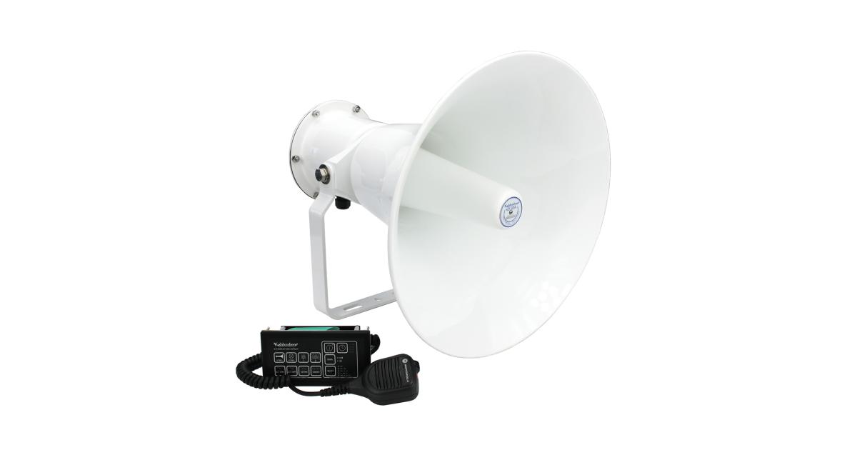 KB-30A electronic Ship Horn / Hailer Package with optional M-512 Sound and  Light Control - 1st-Relief