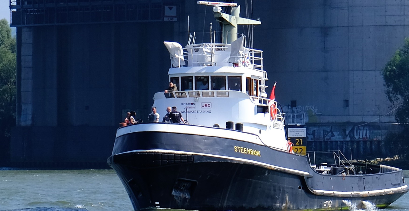 Alphatron Marine uses vintage tugboat for maritime training employees